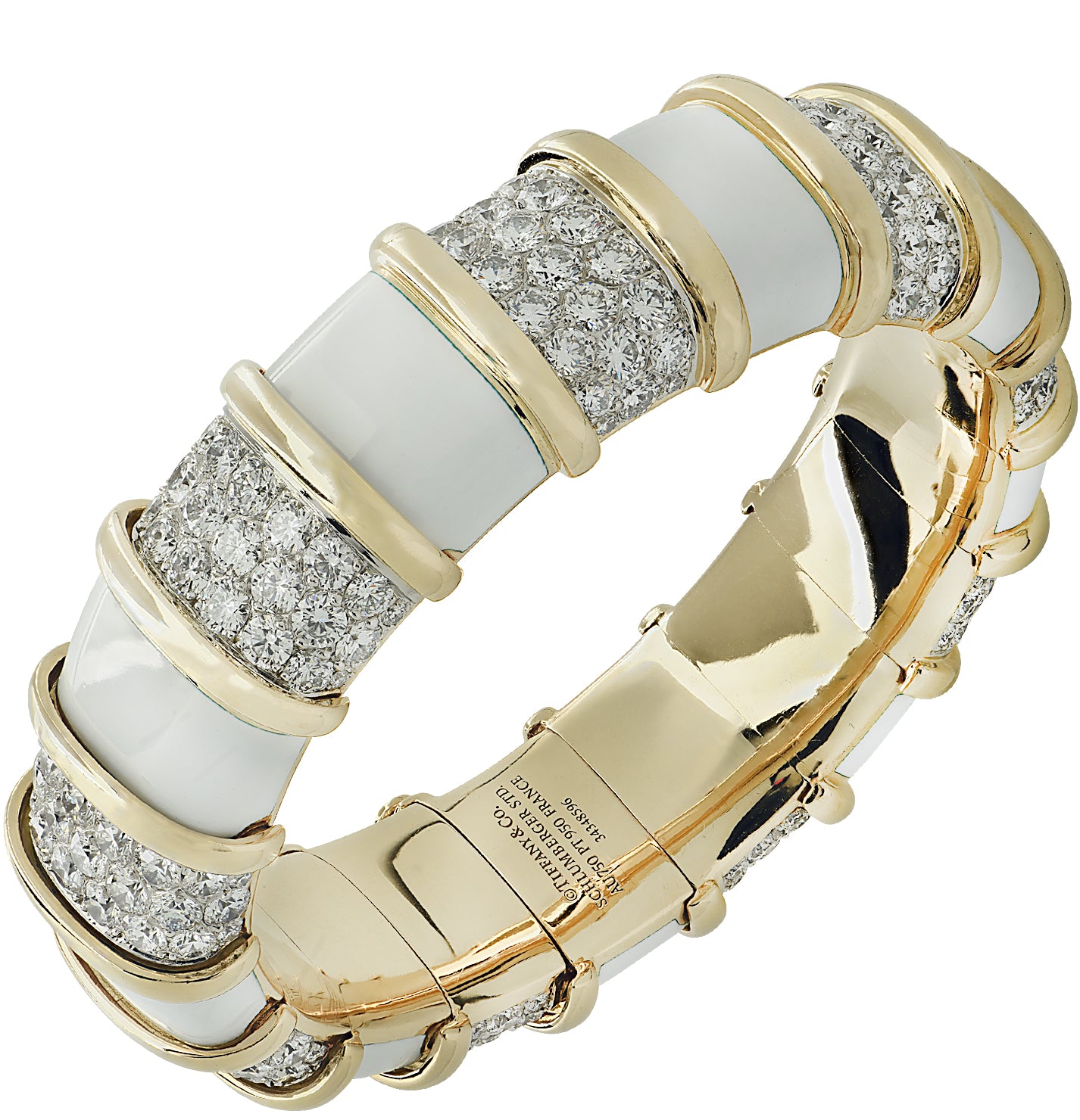 Tiffany & Co. Sterling Silver Blue Enamel Heart Return to Tiffany Tag Bead  Bracelet - CharityStars
